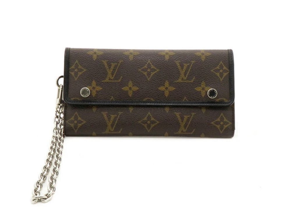 LOUIS VUITTON Portefeuille Long Monogram Macassar Brown